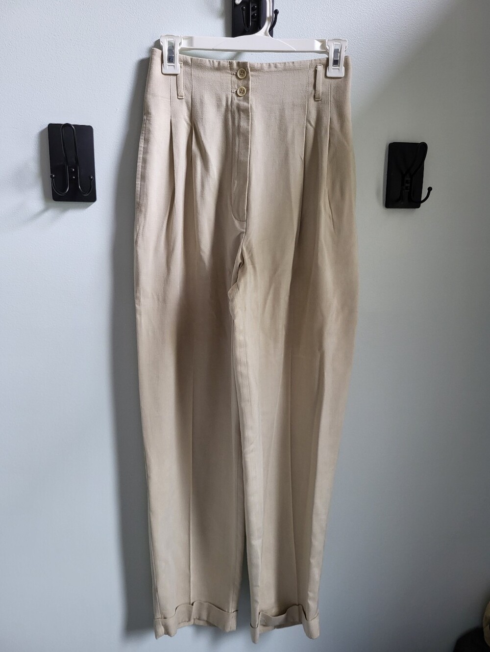 Women’s High Waist Vintage Pants by Express Camagnie Internationale, XS